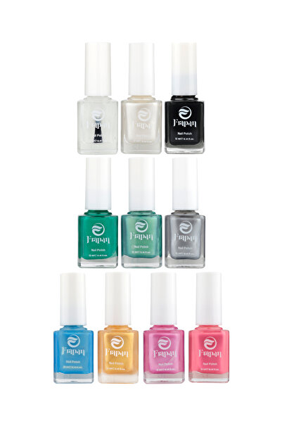 Frapan 10 Adet Oje Brillant Serisi