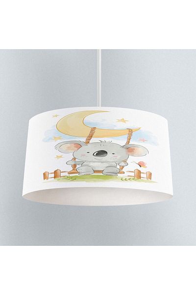 Else Dekor Koala Patterned Children's Baby Room - ElseCute Pendant Chandelier