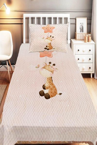 Else Dekor Moon Stars - Single Children's Pique Set, Little Prince Pattern
