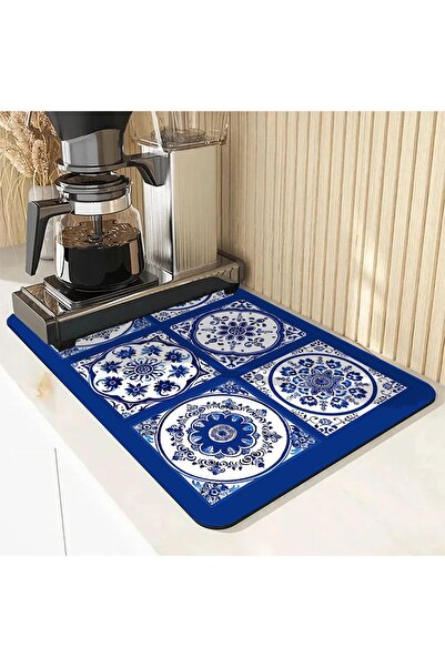 Else Dekor DSN-1 Модел Неплъзгаща се Водопоглъщаща Кърпа за Сушене - Подложка за Сушене на Съдове, Кърпа за Сушене на Плот