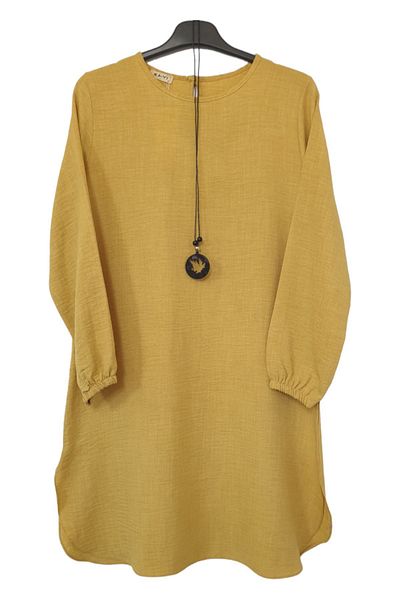 GGMM Battal Linen Ayrobin Tunik (UNPENDED)