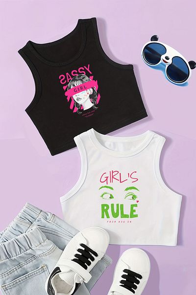 MYADA Момиче - Daily Rule Printed Keep Mask On Bodyer