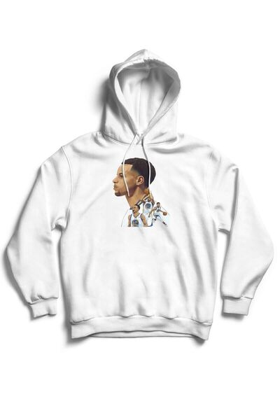 The Baski Unisex bela Stephen Curry košarkaška majica Štampano bez džepa Sa k...