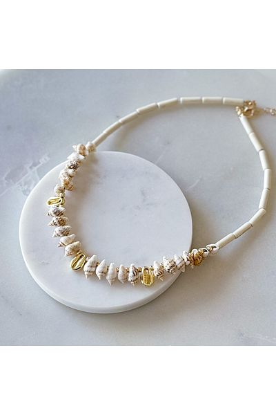 CHARMLUCKY shell necklace