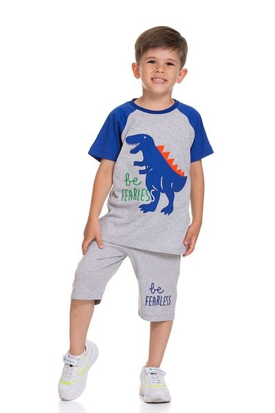 Cicitime Set de grădiniță pentru școala primară brodat cu dinozaur