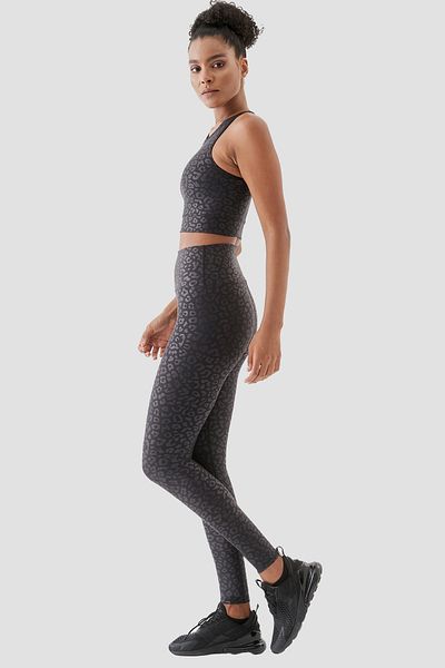 Superstacy High Waist Black Sports Leggings - Comfortable and Stylish Design