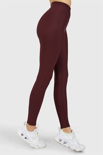 Superstacy Popi High Waist Plum Sports Leggings