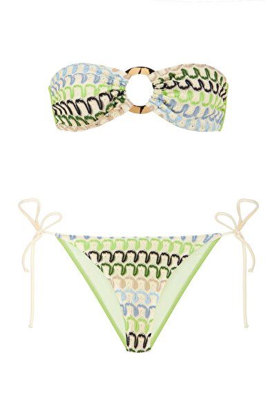 AQUELLA Set de bikini colorat, fără bretele