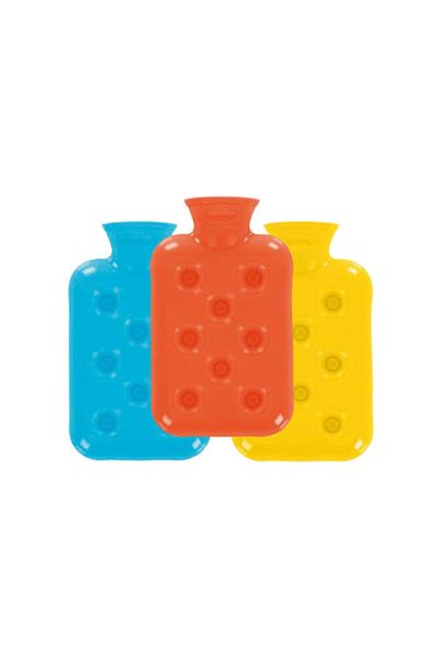 Fashy 6406-51 Honeycomb Look Children's Hot Water Bag - Blue