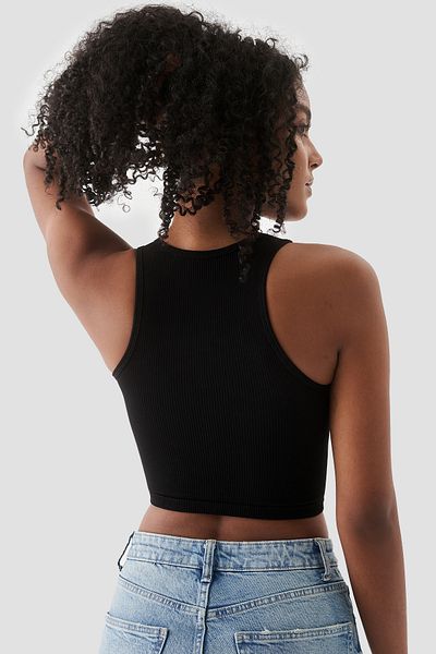 Superstacy Polly Sleeveless Corded Black Ball