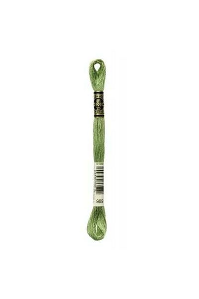 Dmc Muline Hand Embroidery Threads - 8 M - Color No 989