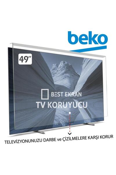 Beko 49" inç 124 Ekran Tv Ekran Koruyucu Kırılmaz Paneli
