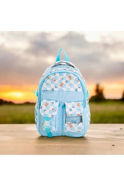 JOJO KIDS Geantă pentru copii în stil coreean pentru școala primară și gimnazială