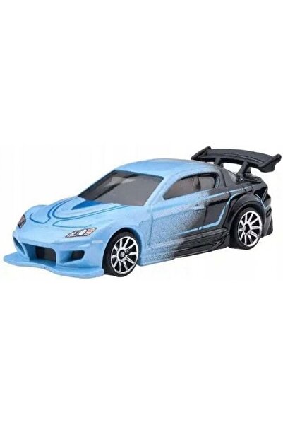 HOT WHEELS Kartonetleri Hasarlı Hotwheels Mazda RX-8 Fast and Furious Hızlı ve Öfkeli Özel Seri Uzun Kartonet