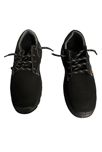 Kaan Magical Story S-1 Ortopedik Su Geçirmez Çelik Burunlu Bağcıklı Siyah Süe...