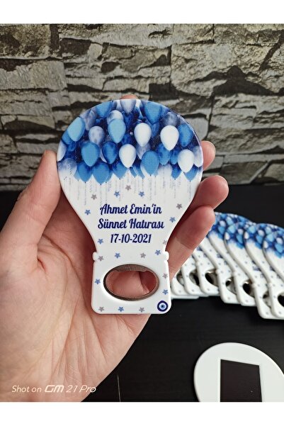 onuratasarlat 25 Adet Balon Magnet Açacak, Doğum Günü Süsü, Sünnet, Nişan, Sö...