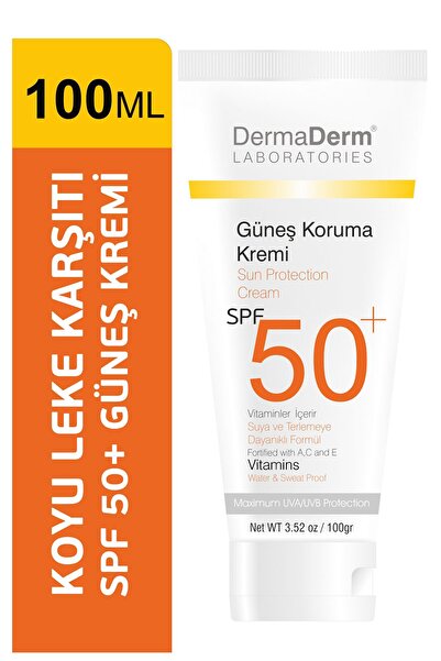 Genel Markalar Bitkisel Güneş Kremi Spf 50 Faktör 100 gr