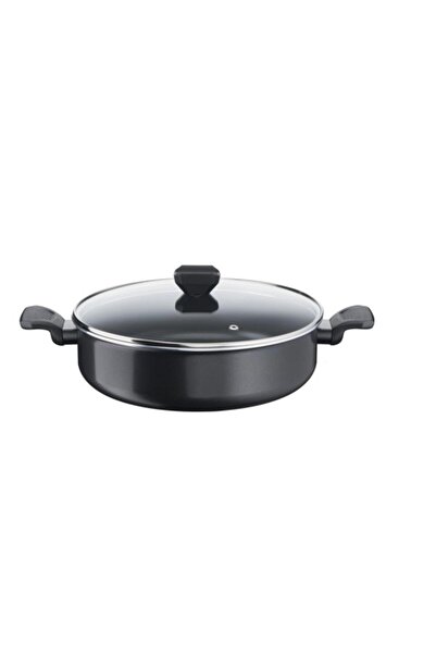TEFAL Titanyum 1x Extra Cook&clean Difüzyon Tabanlı Kısa Tencere - 28 Cm