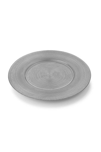 Schafer Ares 32cm Plate - Silver