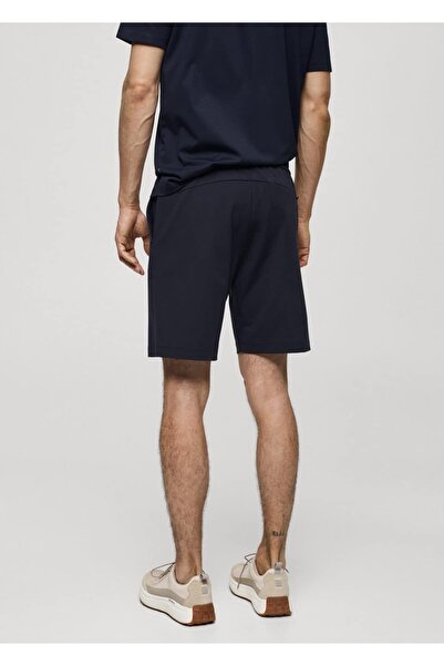 MANGO Man Технічна тканина айс бермудського типу