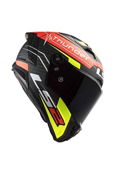 LS2 Thunder Karbon Attack Full Face Motosiklet Kaskı