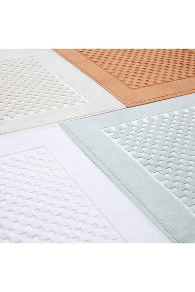 Chakra 50X70 cm White Floss Foot Towel