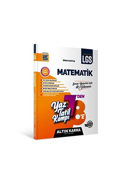 Altın Karma Yayınları ALTIN KARMA MATEMATİK YAZ TATİL KAMPI 7-8 SINIF