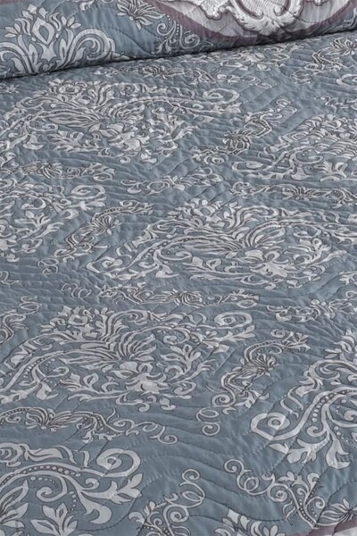 Örtüm Marie Tek Kişilik Yatak Örtüsü Takımı - Mavi