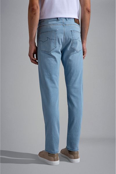 PAUL&SHARK Blugi albaștri confortabili, din bumbac, cu croiala normală, pentru bărbați24414115-001