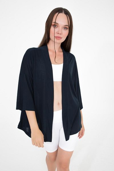 Comm-Ci Ocean Navy Blue Thin Relaxed Cut Jacket