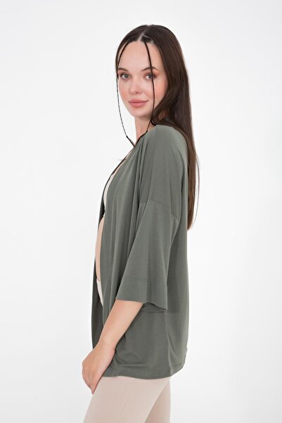 Comm-Ci Ocean Khaki Thin Comfortable Cut Coat