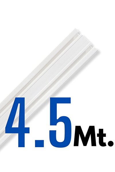 Bilarch 2 Raylı Korniş Perde Rayı Kaliteli Sağlam Ambalaj