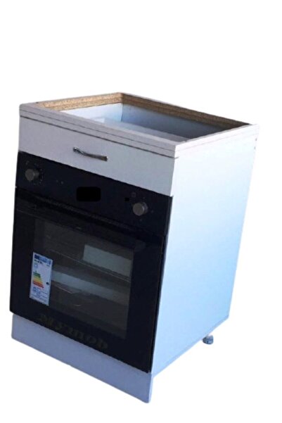 MyMob Mobilya Ankastre 01 Çekmeceli Modül Fırın Ve Ocak Dolabı (OCAK FIRIN HARİÇ)