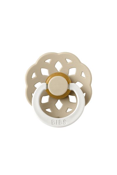 Bibs Boheme Rubber Pacifier - Vanilla Glow 0-6 Months