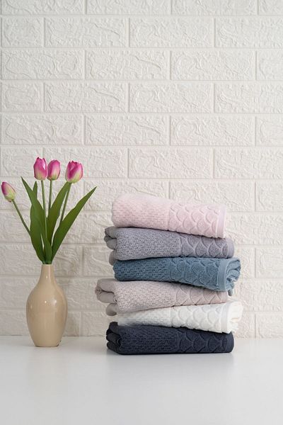 Soley Alana Extra Soft Rice Knitting Towel - Χέρι και Πρόσωπο