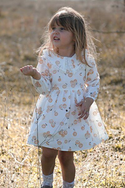 Baby Animals Bebek Kız Çocuk Doğum Günü Parti Düğün Elbise Astarlı Çocuk Giyi...