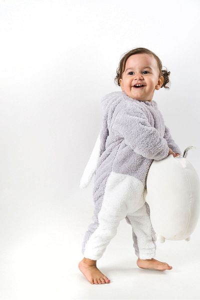 Baby Animals Welsoft Plush Unisex Winter Baby Suits Children's Clothing Baby Outfit children's costume Welsoft Suit