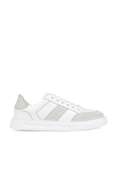 Ziya White Genuine Leather Women's Shoes - 1411035 Z6022