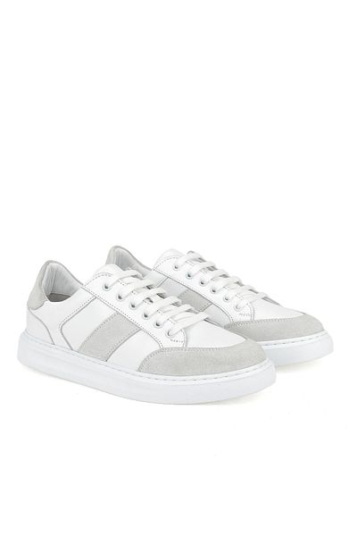 Ziya White Genuine Leather Women's Shoes - 1411035 Z6022