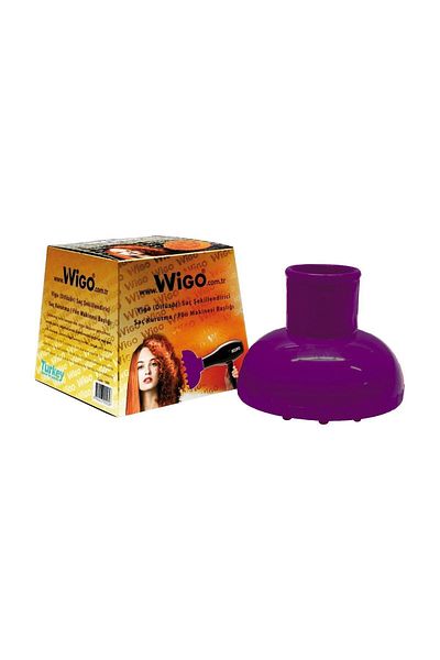 Johnson Vigo Wigo Hair Dryer Blow Dryer - Purple Head (Diffuser)