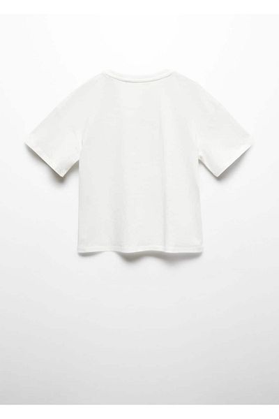 MANGO Kids Μπλουζάκι με στάμπα με ανάγλυφη λεπτομέρεια