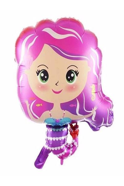 DÜVENCİ TİCARET Mermaid Foil Balloon