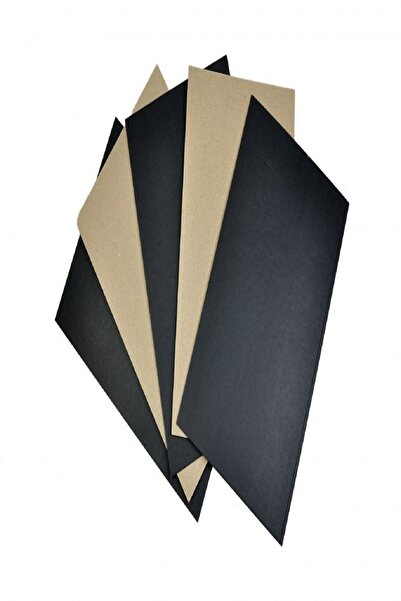 Türkoğlu Mukavva Lüx Tek Yüzü Siyah 3 Adet 70x100 Cm 2,0 Mm Pürüzsüz Yüzey