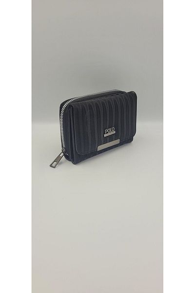 DAVID POLO Women's Sports and Multi-Pocket Quality Medium Size Wallet