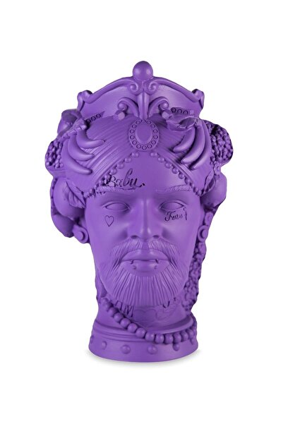 Baci Milano Sagrada Familia Cameo Il Trasgressivo Dekoratif Büst 14 Cm Mor