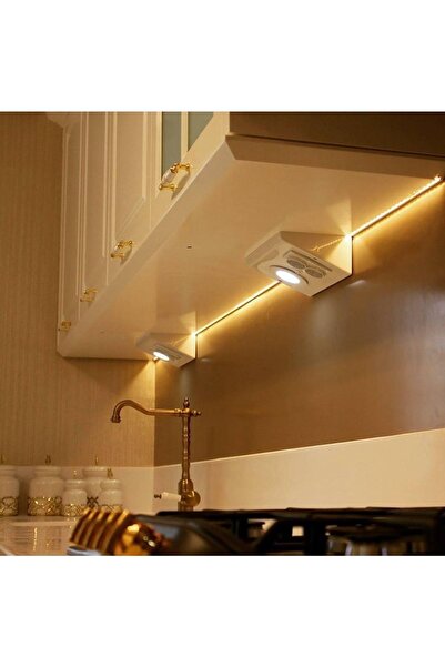 TEKNOLOJİ ELEKTRİK كونترتوب مطبخ 3 وات - LED تحت الخزانة أبيض منشوري 6500 ك فضي 1306-65