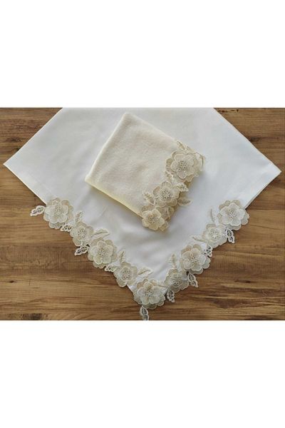 Çeyiz Bahçesi Σετ πετσετών 3d French Lace Bundle