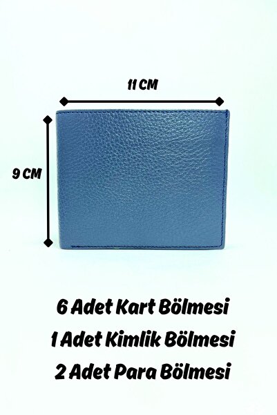 Parscraft Шкіряний гаманець Nirvana Model Синій