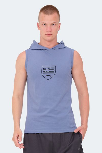 Slazenger Μπλε ανδρικό μπλουζάκι - VERSIO