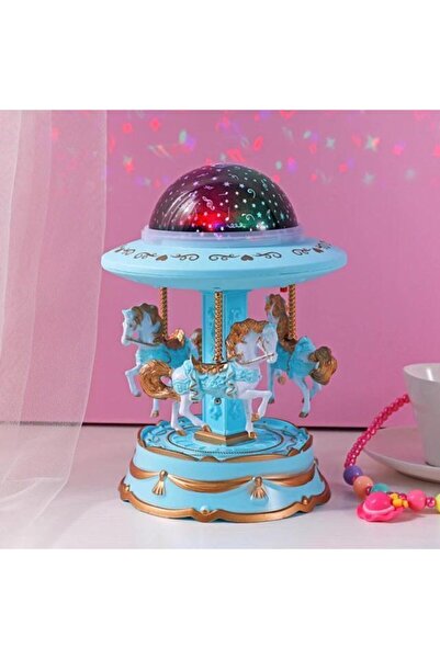 Genel Markalar Yılbaşı Mavi Işıklı Atlı Karınca